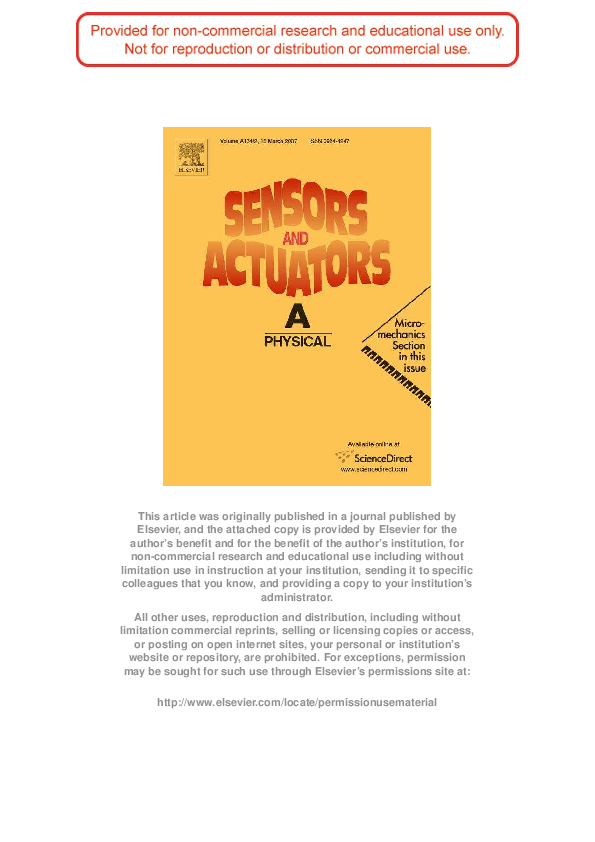 (PDF) An implantable capacitive pressure sensor for biomedical