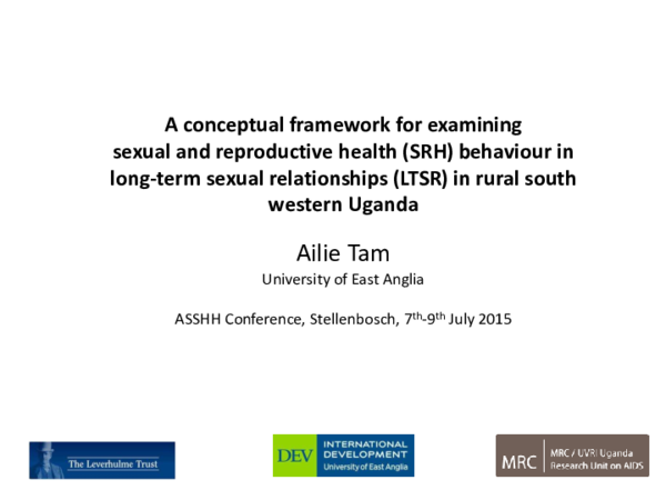 (PDF) A conceptual framework for examining sexual and reproductive ...