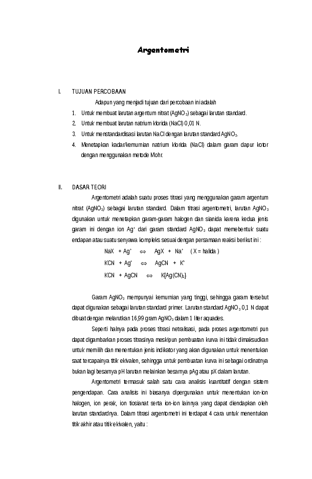 Doc Argentometri Studi Dasar Islam Academia Edu