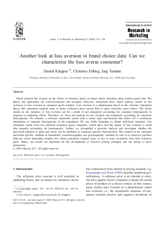 How to avoid loss aversion bias picture