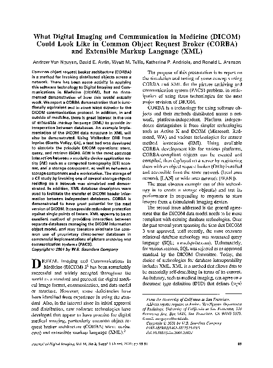 Dicom research papers image