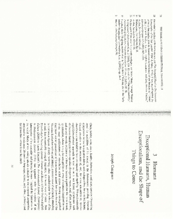 Center on human exceptionalism image