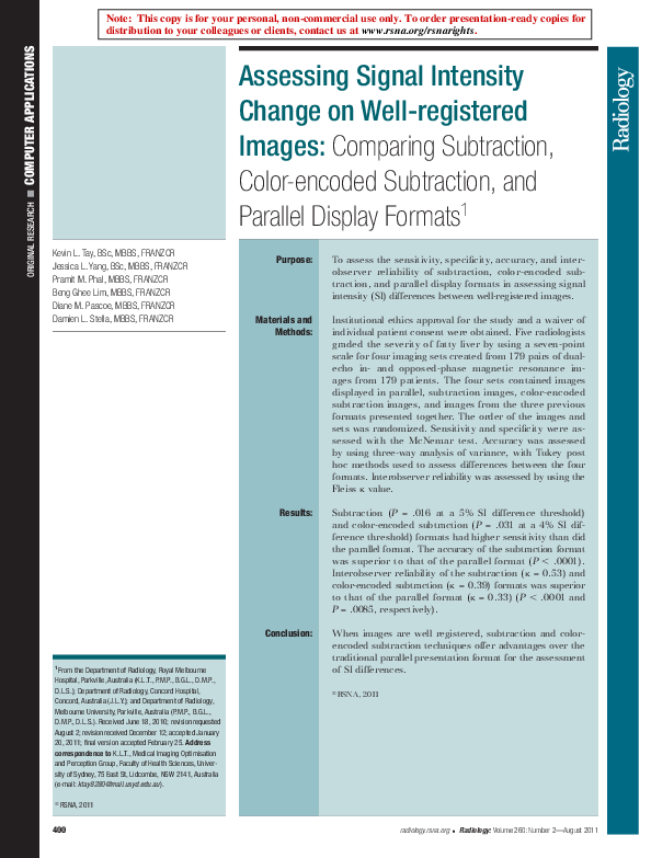 (PDF) Assessing Signal Intensity Change on Well-registered Images ...