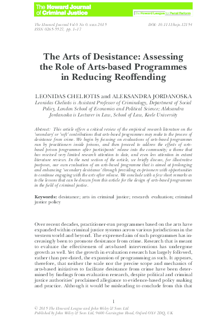 Essays on desistance 08 picture