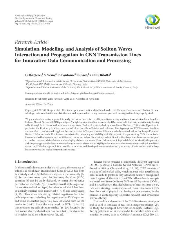 (PDF) Simulation, Modeling, and Analysis of Soliton Waves Interaction ...