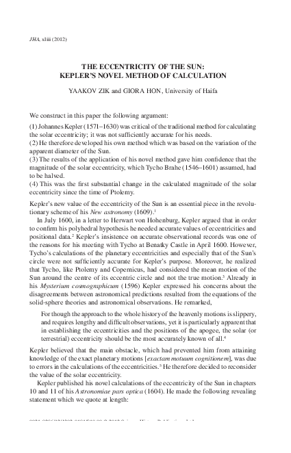 Johannes kepler discoveries image