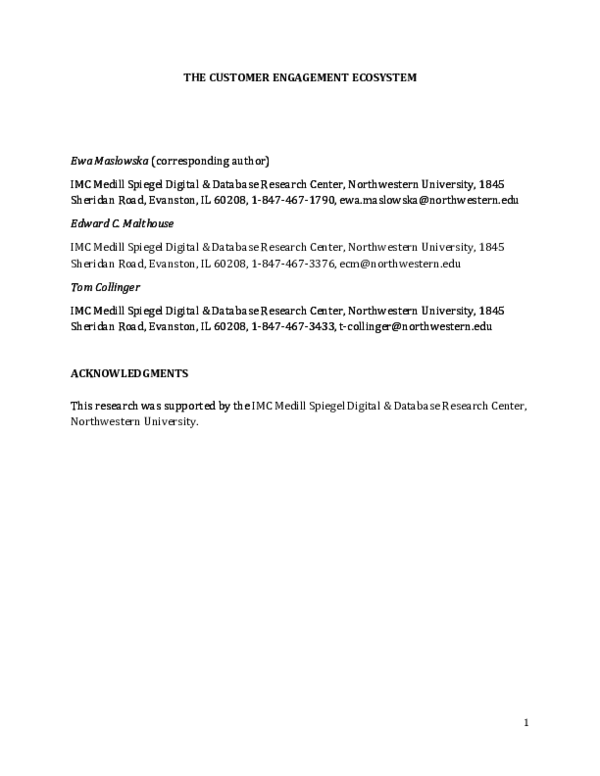 Customer engagement questionnaire image