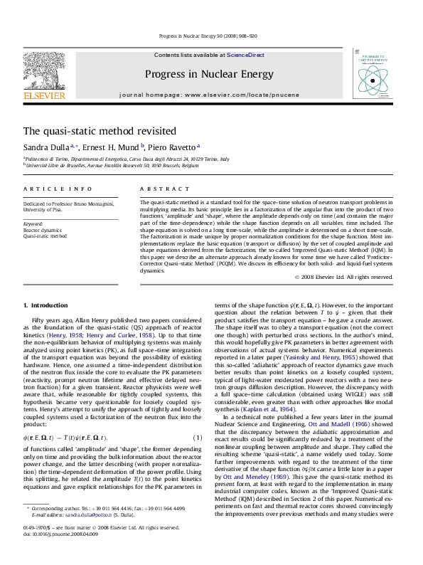  pdf the quasi static method revisited