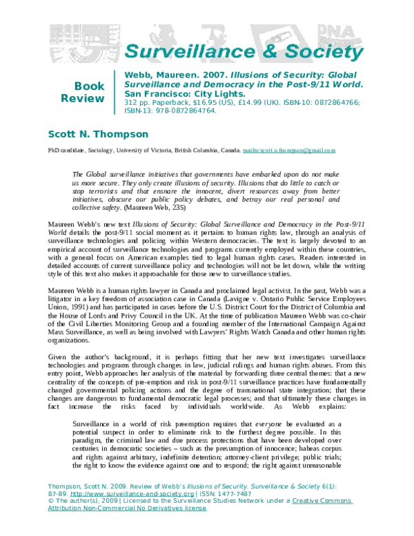 Surveillance society meaning picture