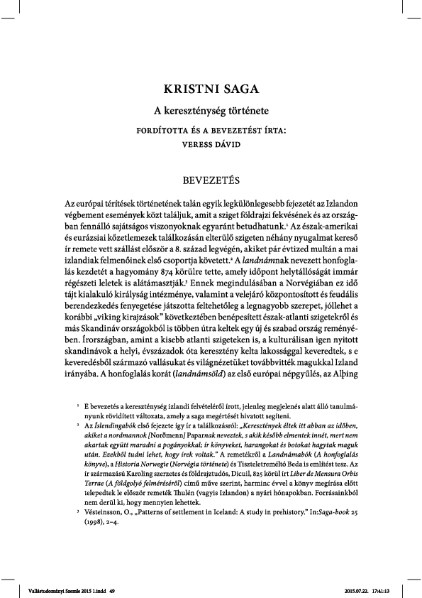 (PDF) Kristni saga A kereszténység