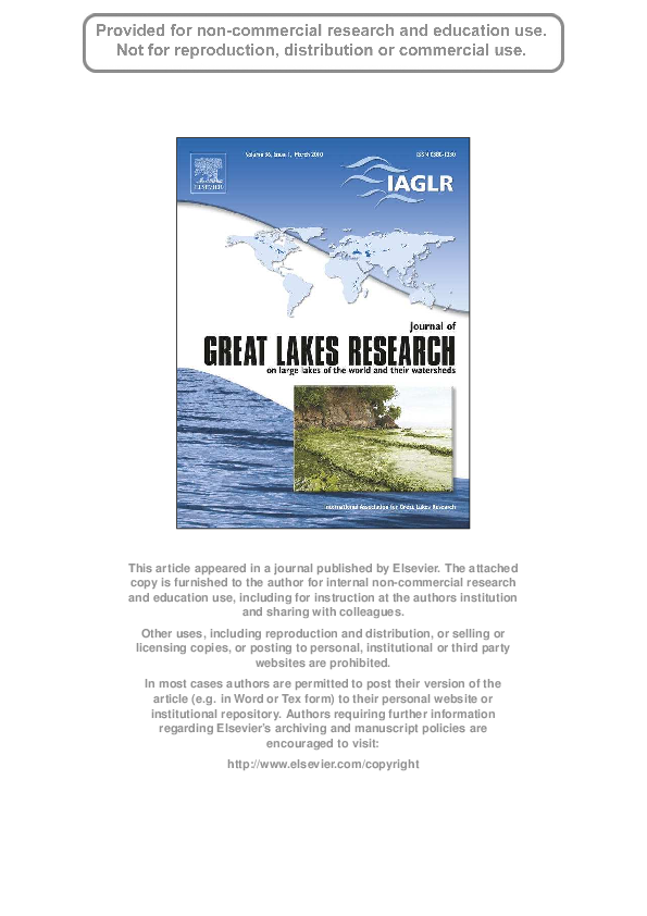 (PDF) The good, the bad, and the algae: Perceiving ecosystem services