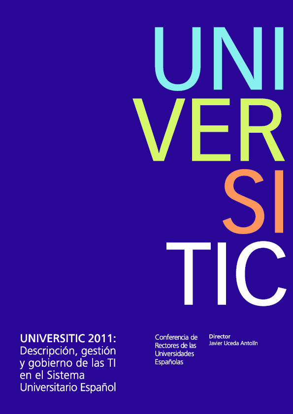 (PDF) UNIVERSITIC 2011: Descripción, gestión y gobierno de las TI en el ...
