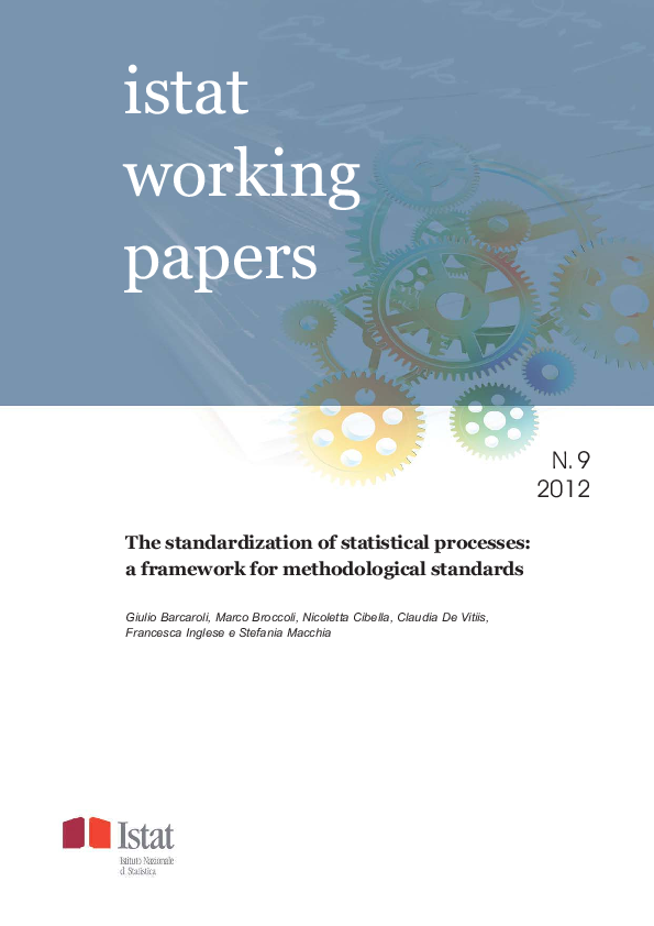 (PDF) The standardization of statistical processes: a framework for ...