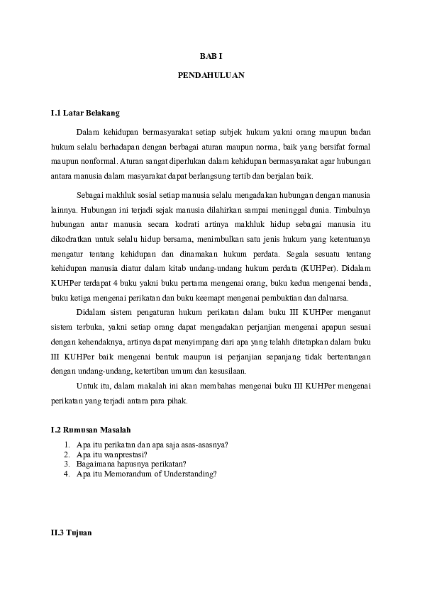 Doc Hukum Perikatan Popy Tria Academia Edu