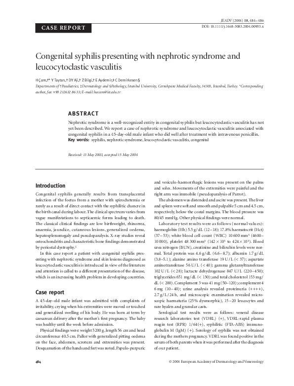 Nephrotic syndrome causes image