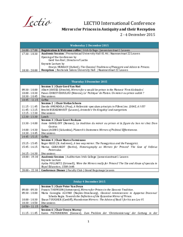 (PDF) A Hellenistic Speculum Principis in P.Berol. inv. 13045, A IIII