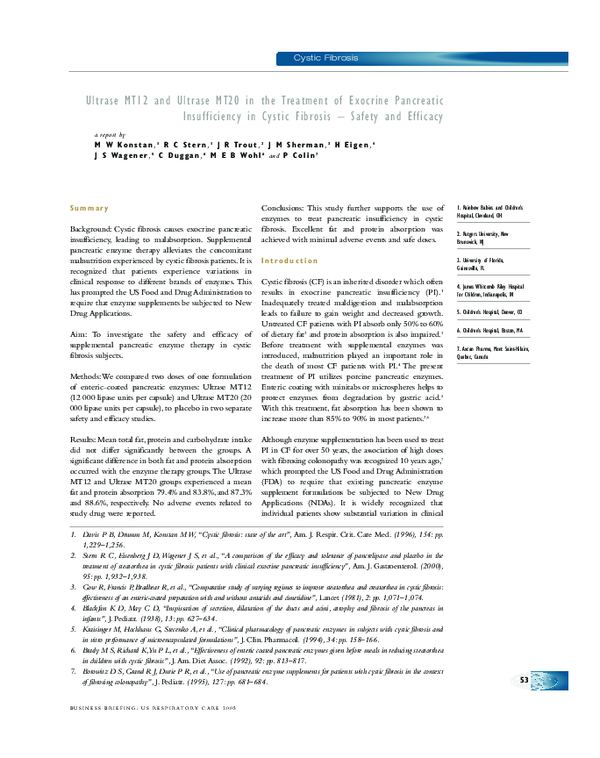 (PDF) Ultrase MT12 and Ultrase MT20 in the treatment of exocrine ...