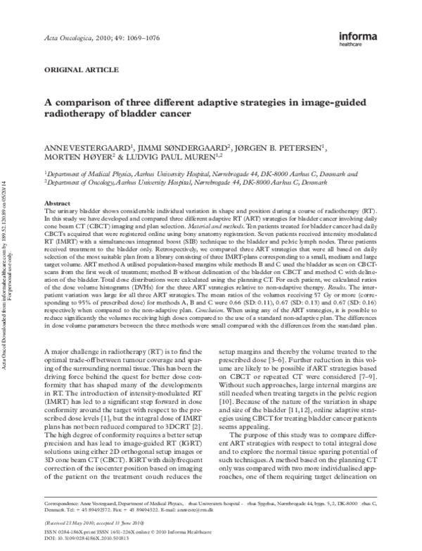 (PDF) A comparison of three different adaptive strategies in image ...