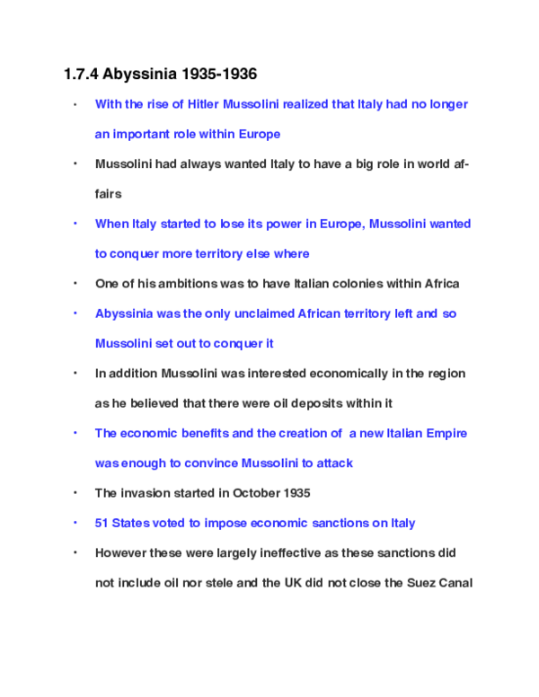 (PDF) Abyssinia 1935-1936 IB Notes