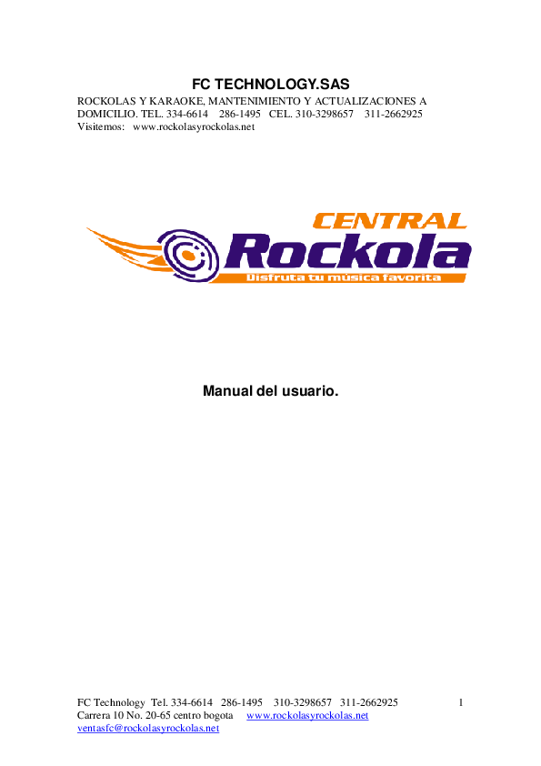 Pdf Manual Central Rockola 1 8 Luis Alberto Bustamante Amaya Academia Edu pdf manual central rockola 1 8 luis