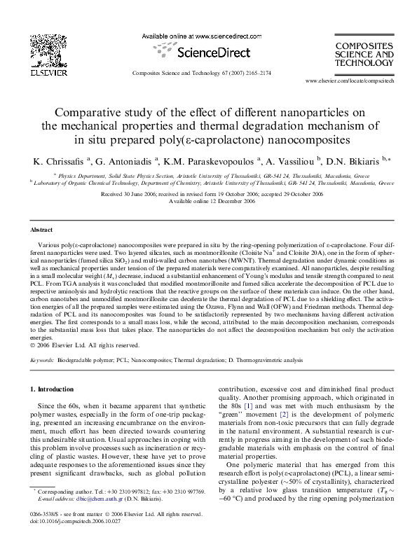 (PDF) Comparative study of the effect of different nanoparticles on the ...
