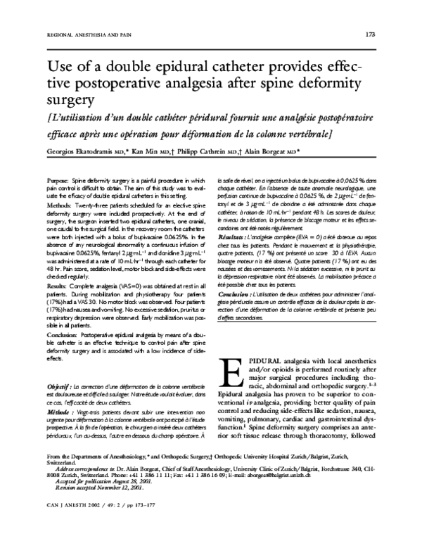 (PDF) Surgical treatment of a broken neuroplasty catheter in the