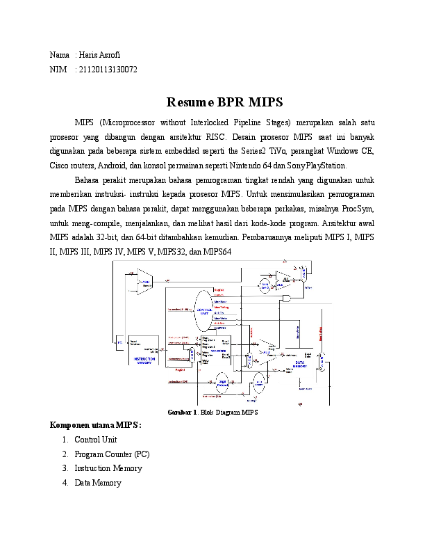 (DOC) MIPS