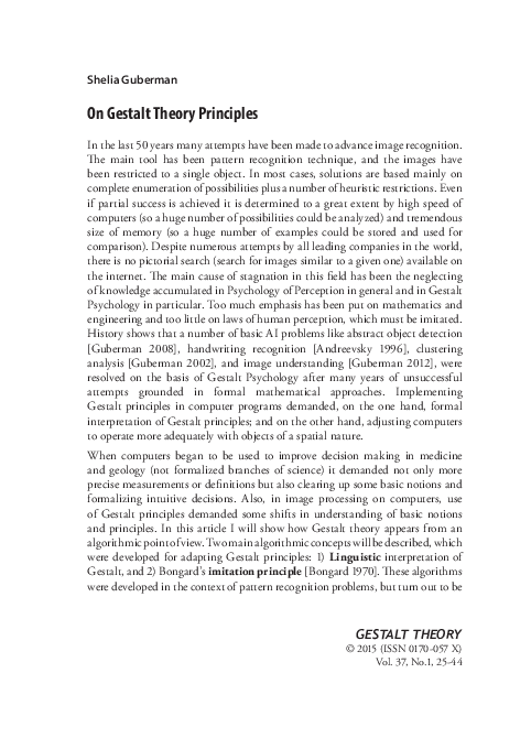 From the module on gestalt psychology i realized that picture