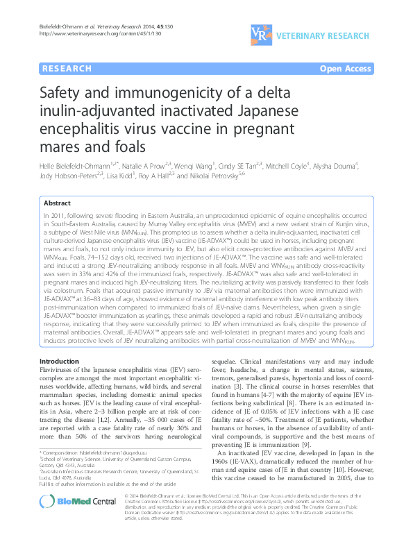 (PDF) Safety and immunogenicity of a delta inulin-adjuvanted ...