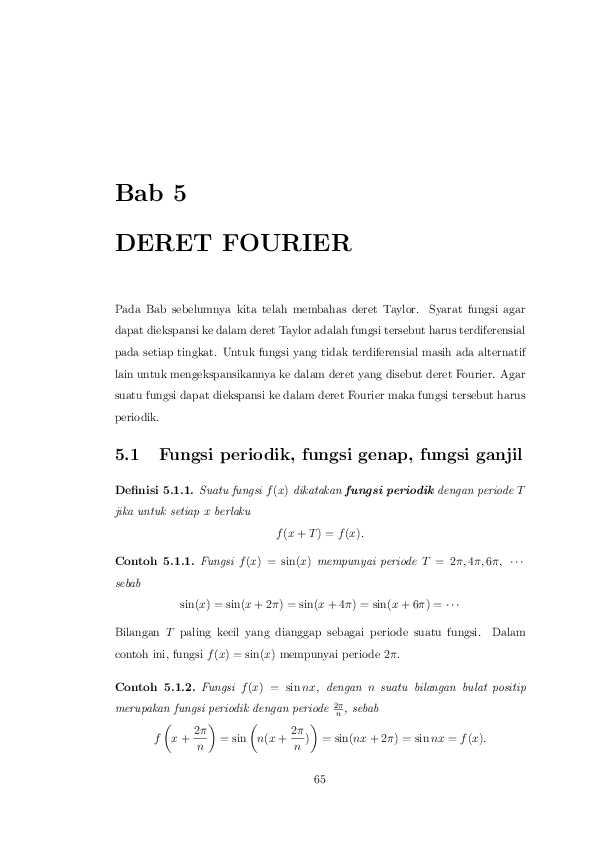 Pdf Deret Fourier Zaid Al Hakim Academia Edu
