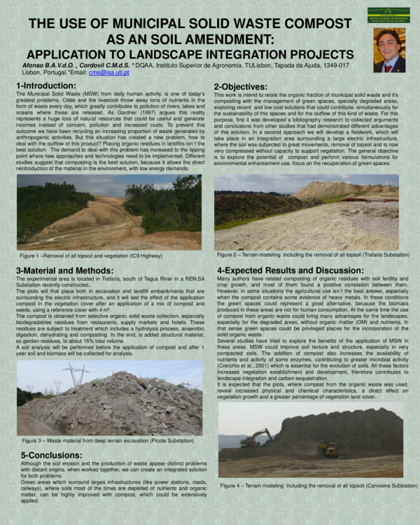 (PDF) THE USE OF MUNICIPAL SOLID WASTE COMPOST AS AN SOIL AMENDMENT ...