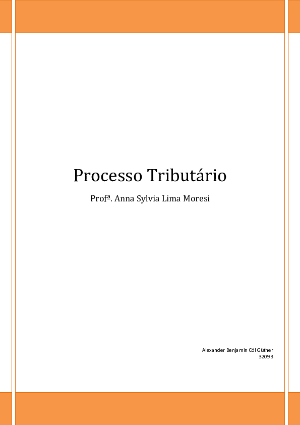 (PDF) Processo Tributario 3