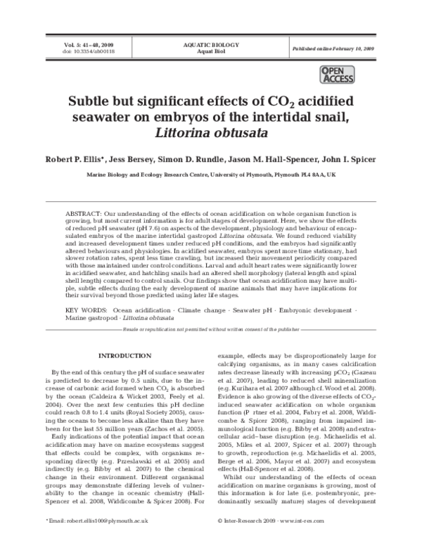 Marine biology project ideas picture