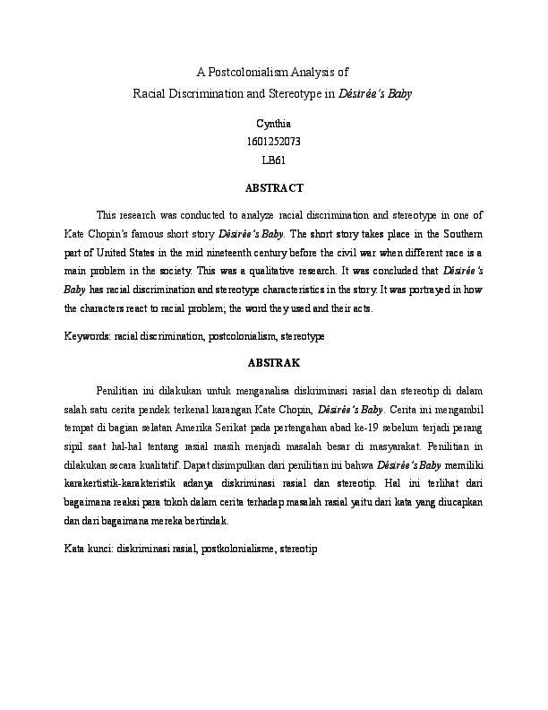 the case of desirees baby a mendelian approach answers