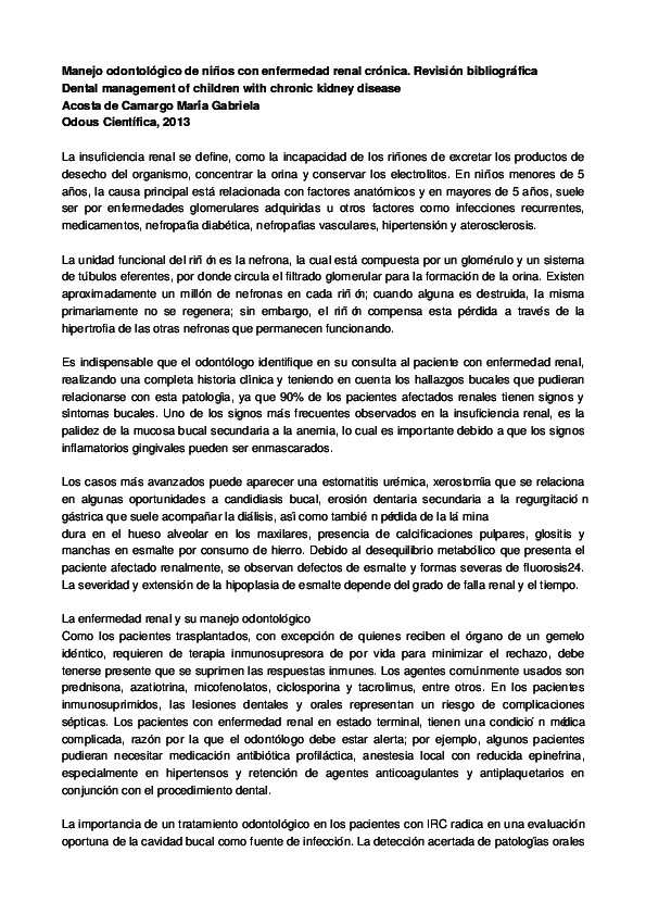diabetes mellitus tipo 1 mordida