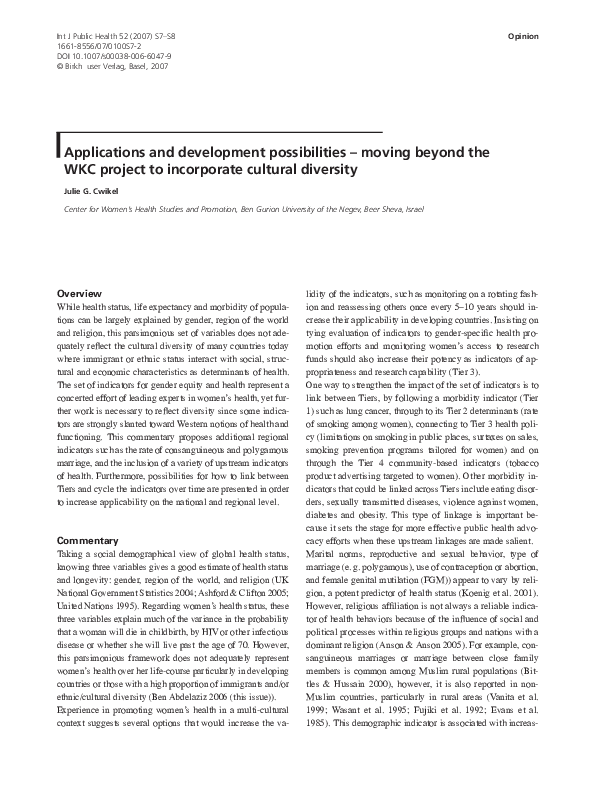 (PDF) Applications and development possibilities – moving beyond the ...