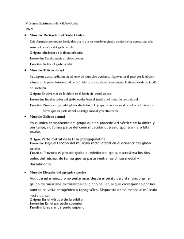 funcion de los musculos intrinsecos del ojo