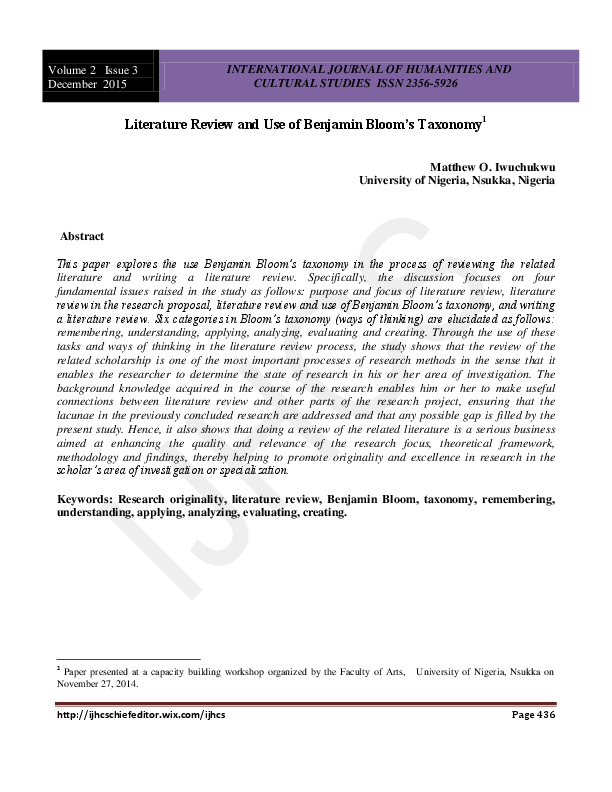 Bloom taxonomy image