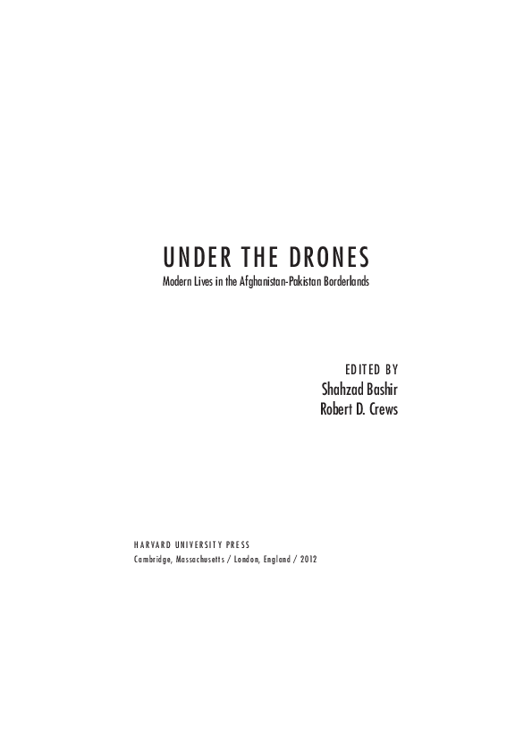 First page of “Taliban, Real and Imagined”