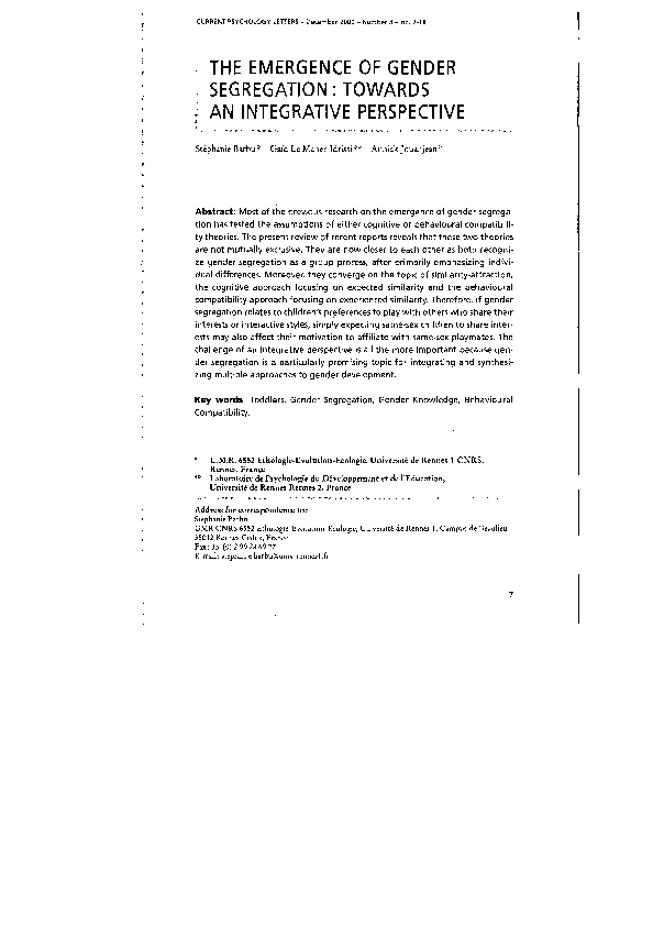 When was segregation started image