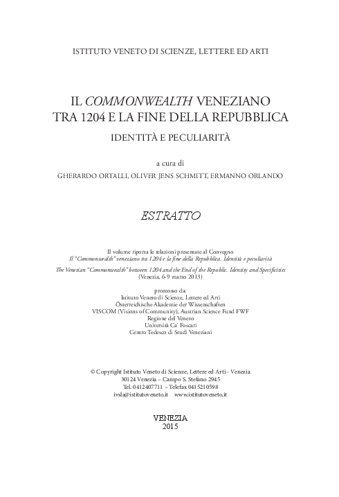 Essay venetian government image