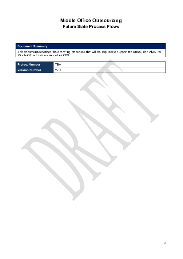 (DOC) Future State Process Flow draft