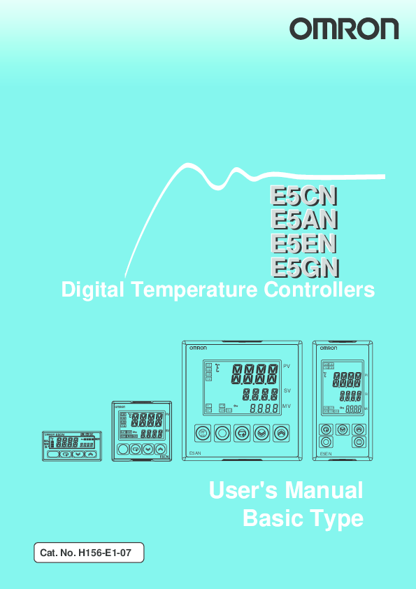 (PDF) E5CN/E5AN/E5EN/E5GN Digital Temperature Controllers User's Manual