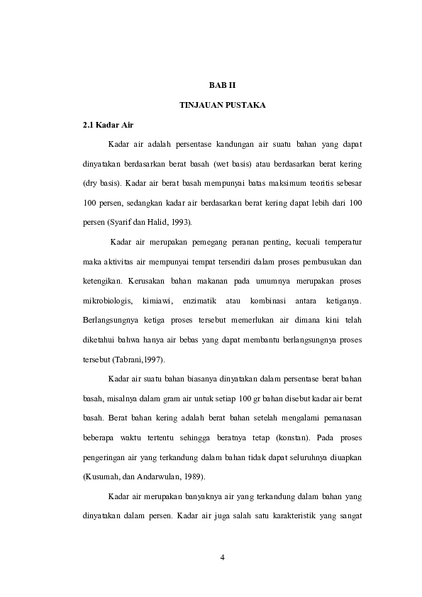 Pdf Kadar Air Muflikhah Noor Asmiarsari Academia Edu