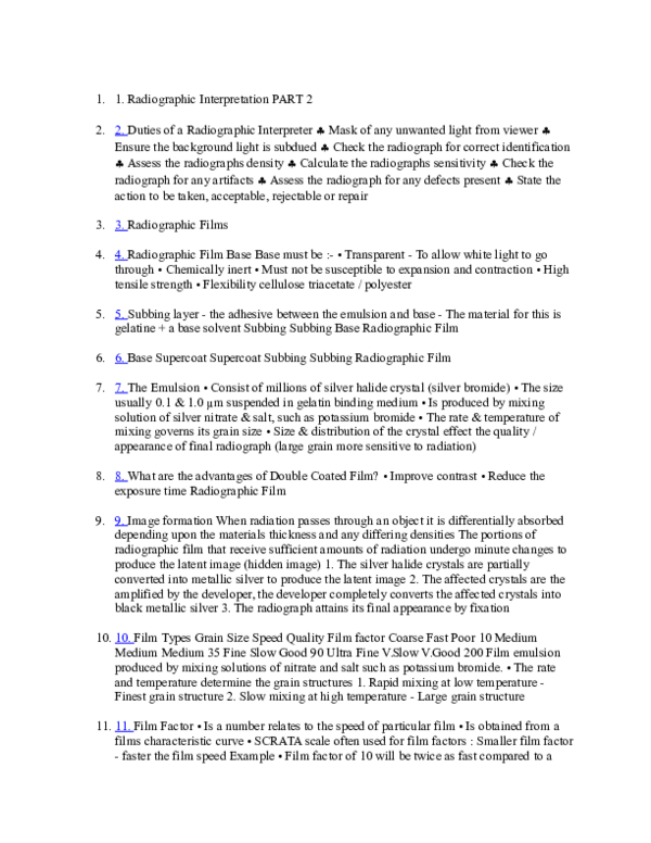 (DOC) Steps of Radiography