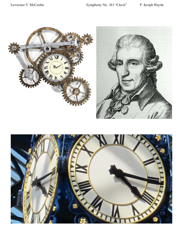 (PDF) Haydn Clock Symphony Lawrence V McCrobie Academia.edu