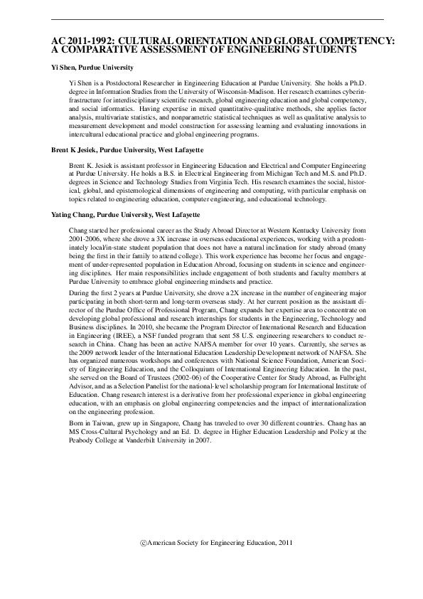 Production orientation picture