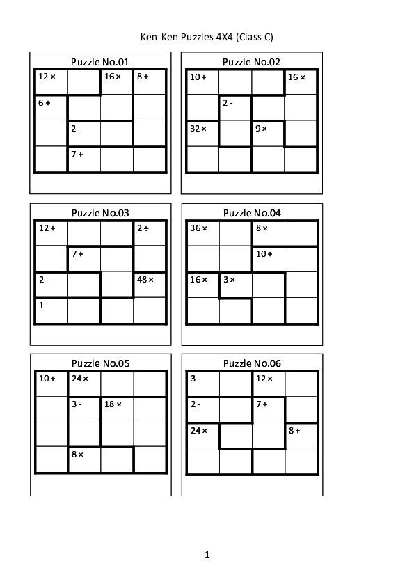 Kenken Puzzle Official Site Free Math Puzzles That Make You Smarter  Kenken Puzzle Official Site Free Math Puzzles That Make You Smarter