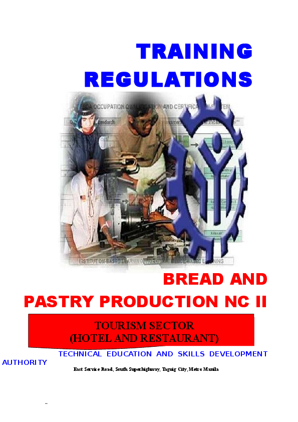 (DOC) Bread and Pastry Production Uktoy Virac Academia.edu
