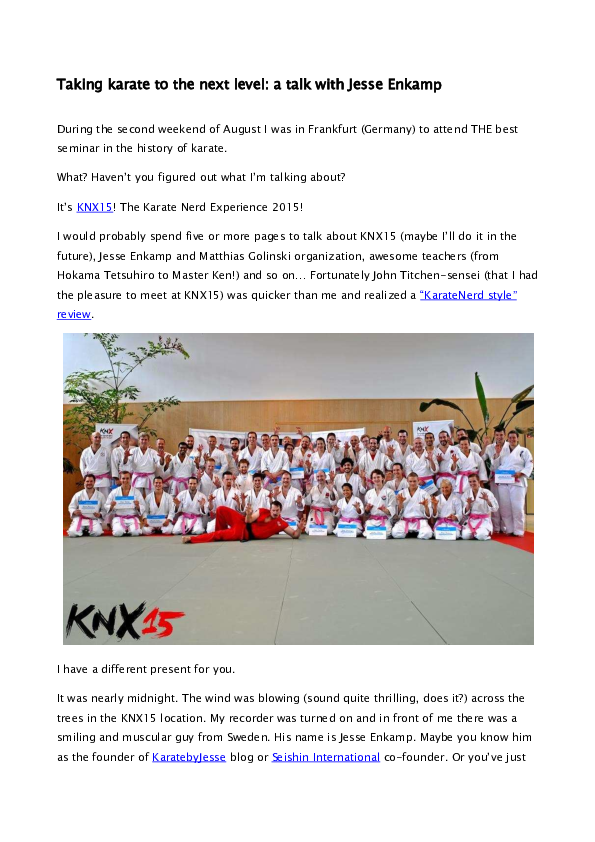 Karate